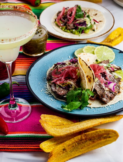 Carne Asada Tacos with Plantain Rounds (5 of 7)