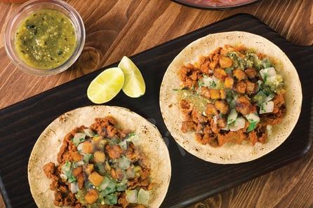 MIC Food® Tacos al Pastor with Plantain Tidbits